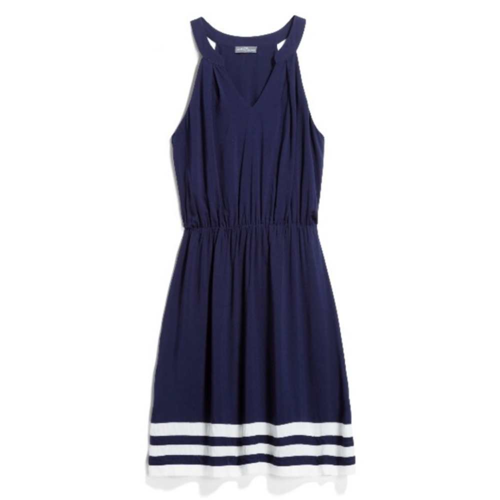 Market & Spruce Tinslee Navy Dress NWT M
